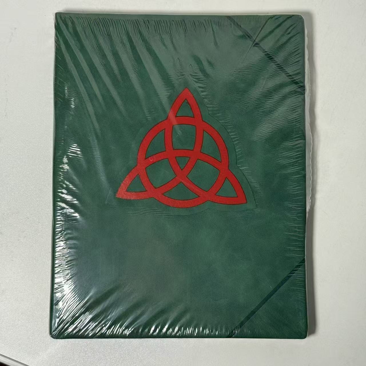 Journal Leather Hardcover - Celtic Triquetra Trinity Knot Hardcover Notebook
