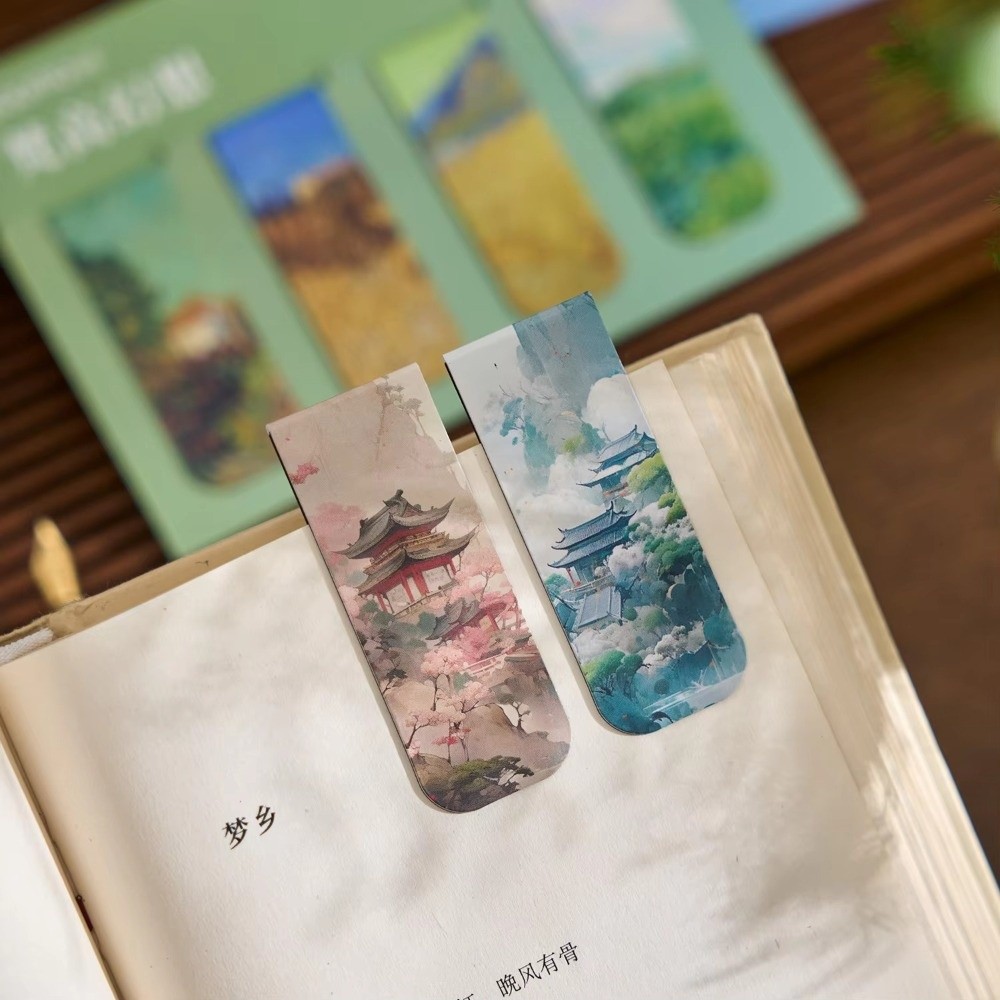 Retro Magnetic Bookmarks Set A - Paperclip Magnetic Set review and price