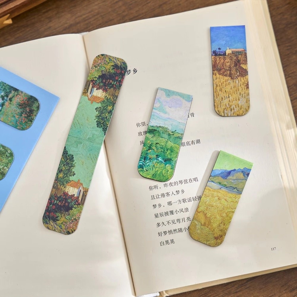 Retro Magnetic Bookmarks Set A - Paperclip Magnetic Set review and price