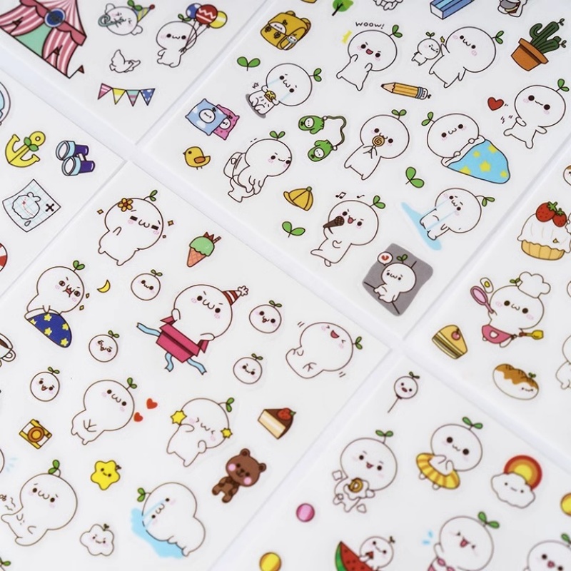 6 Sheets/Pack Cartoon Cat and  - Total Stationery & Office Supply review and price