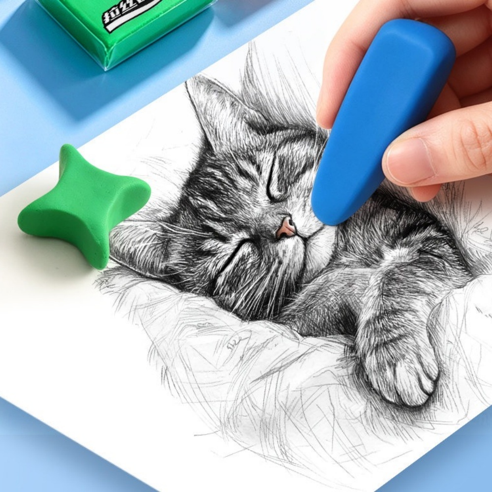 M&G Pencil Eraser Drawing Art  - Rubber Eraser Kneaded review and price