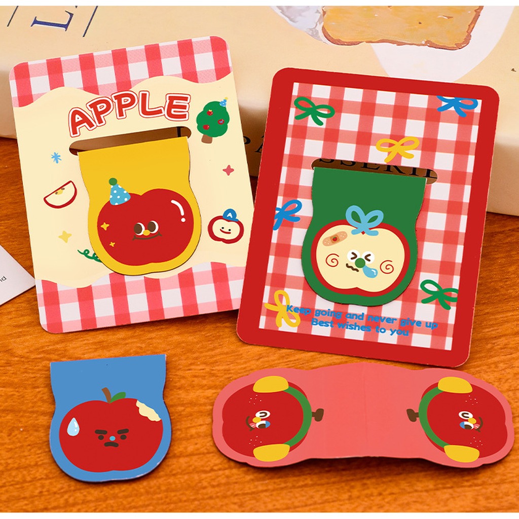 Cute Apple Shaped Magnetic Boo - Paperclip Magnetic Set review and price