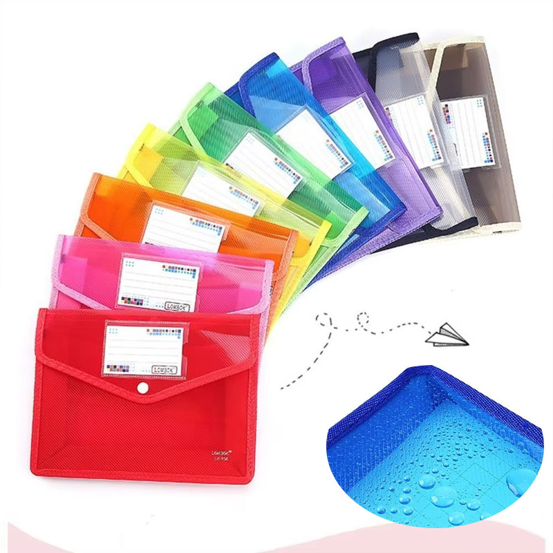 1-10PCS Waterproof A4 A5 Snap  - Office Stationery And Supply review and price