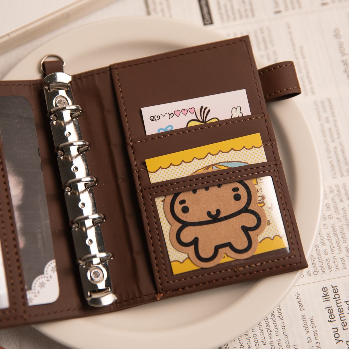 Cute Pink M5 Loose Leaf Hardco - Journal Leather Hardcover review and price