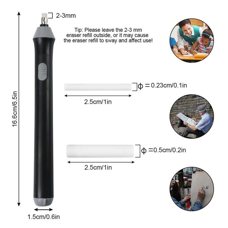 1Pc Electric Eraser Pencil Dra - Rubber Eraser Kneaded review and price