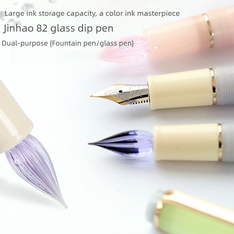 JINHAO 82 Glass Dip Pens One S - Fountain Pen Ink review and price